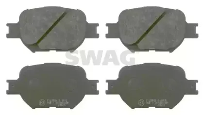 Комплект тормозных колодок, дисковый тормоз SWAG купить